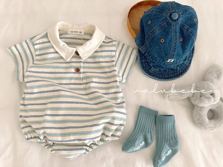 Valu Bebe - Korean Baby Fashion - #babyoutfit - Jerry Collar Suit - 7