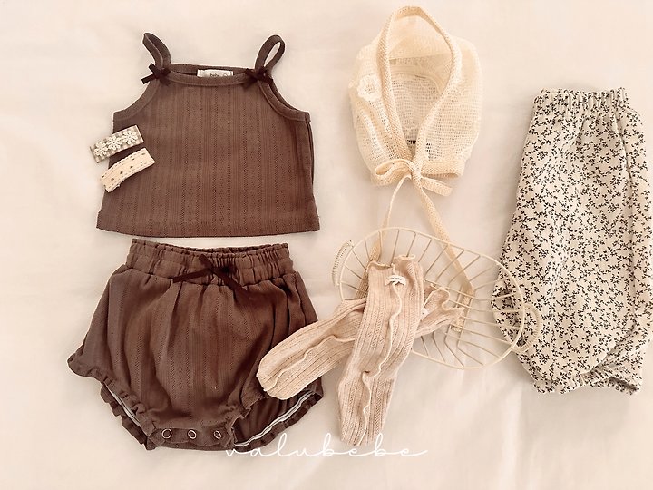 Valu Bebe - Korean Baby Fashion - #babyoutfit - Lumi Ribbon Top - 5