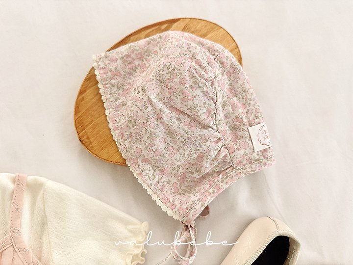 Valu Bebe - Korean Baby Fashion - #babyoutfit - Flow Lace Bonnet Hat - 10