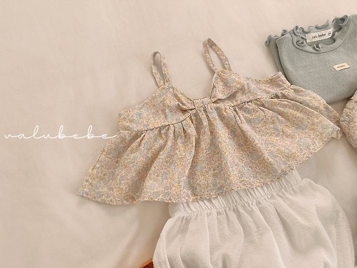 Valu Bebe - Korean Baby Fashion - #babyoutfit - Flow Ribbon Tie Blouse - 9