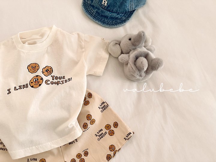 Valu Bebe - Korean Baby Fashion - #babyoutfit - Cookie Single Tee - 7