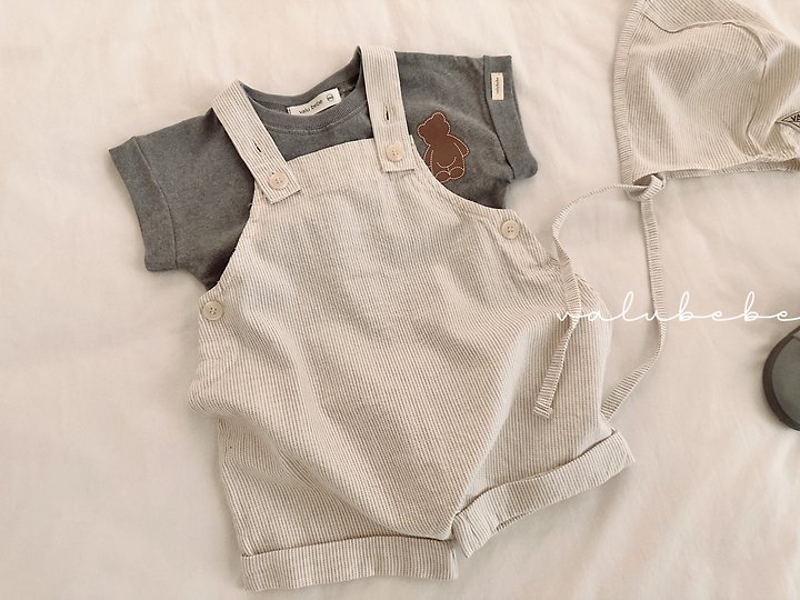 Valu Bebe - Korean Baby Fashion - #babywear - Veluti Roll-Up Tee - 6