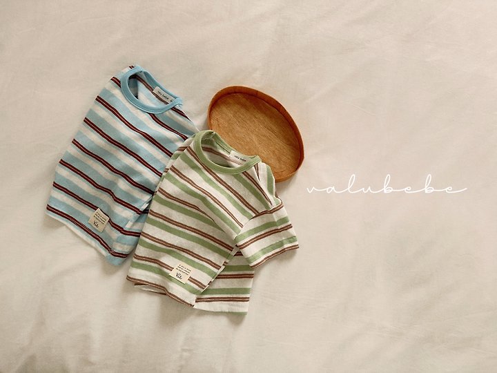 Valu Bebe - Korean Baby Fashion - #babywear - Breeze Stripe Tee