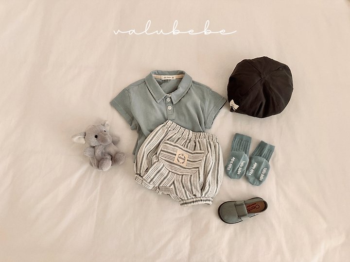 Valu Bebe - Korean Baby Fashion - #babywear - Tommy Collar Tee - 9
