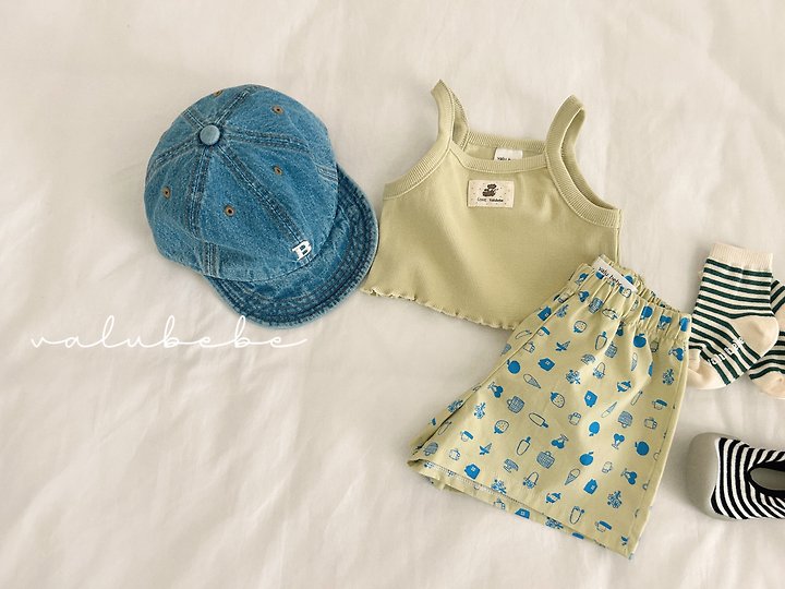 Valu Bebe - Korean Baby Fashion - #babywear - Bold Crop Top - 6