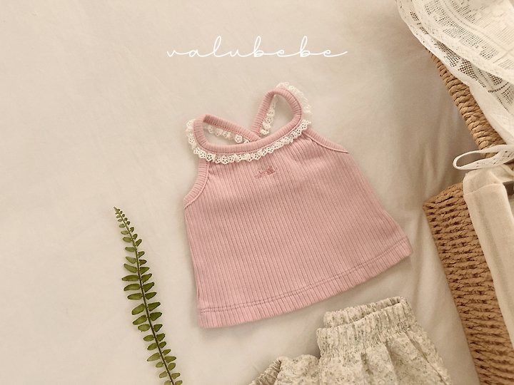 Valu Bebe - Korean Baby Fashion - #babywear - Cucumber Lace Top - 6