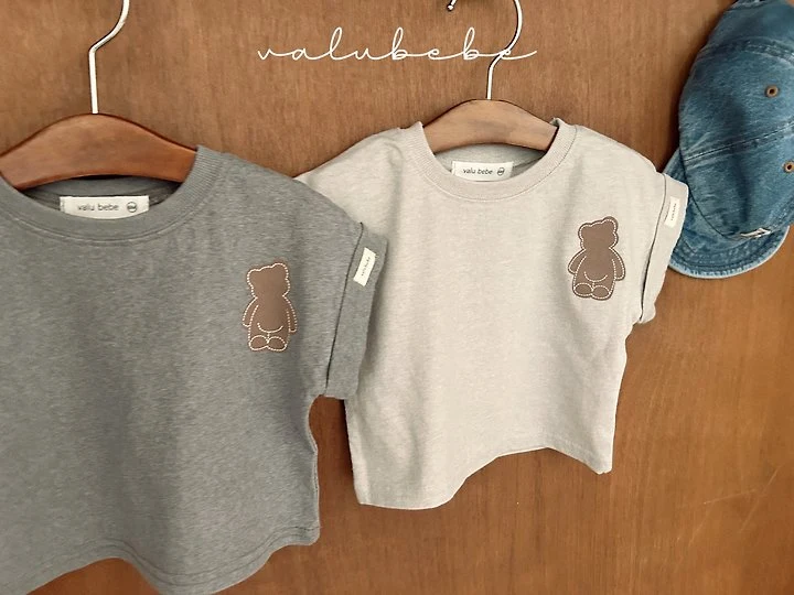 Valu Bebe - Korean Baby Fashion - #onlinebabyboutique - Veluti Roll-Up Tee - 7