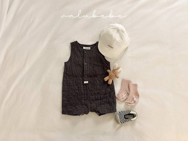 Valu Bebe - Korean Baby Fashion - #onlinebabyboutique - Dimple Cotton Suit - 3