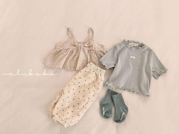 Valu Bebe - Korean Baby Fashion - #onlinebabyboutique - Flow Ribbon Tie Blouse - 12