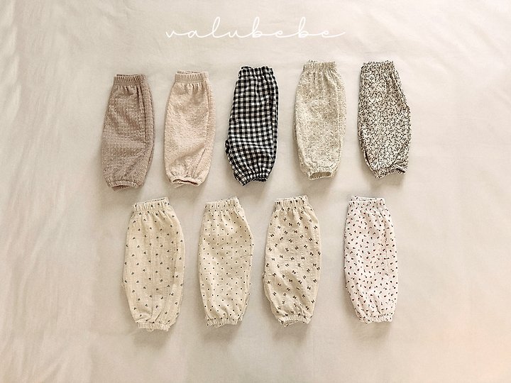 Valu Bebe - Korean Baby Fashion - #onlinebabyshop - Summer Embossed Pants
