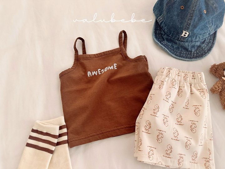 Valu Bebe - Korean Baby Fashion - #onlinebabyshop - Awesome Lettering Top Tee - 6