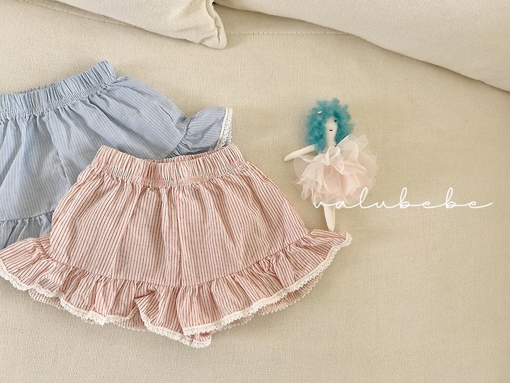 Valu Bebe - Korean Baby Fashion - #onlinebabyshop - Elle Frill Pants - 12