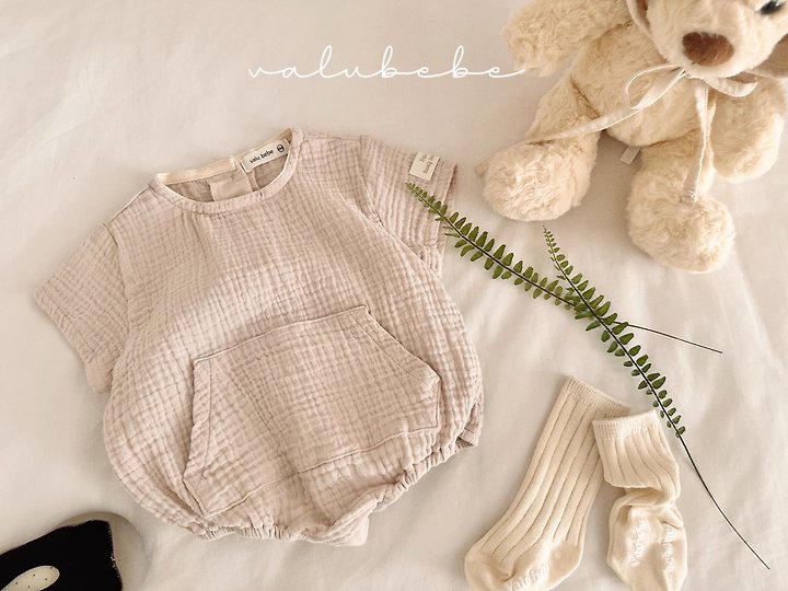 Valu Bebe - Korean Baby Fashion - #onlinebabyshop - Dodam Pocket Suit - 6