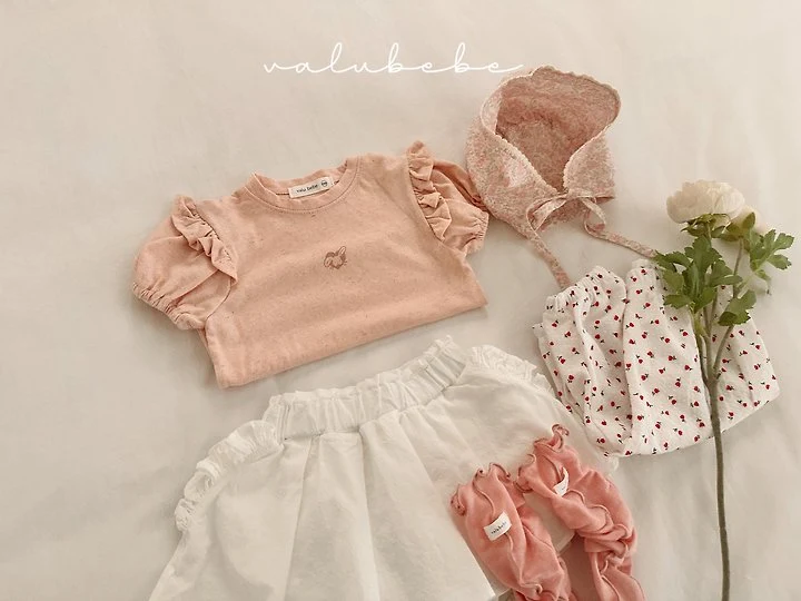 Valu Bebe - Korean Baby Fashion - #onlinebabyshop - Shirring Skirt Bloomer - 11