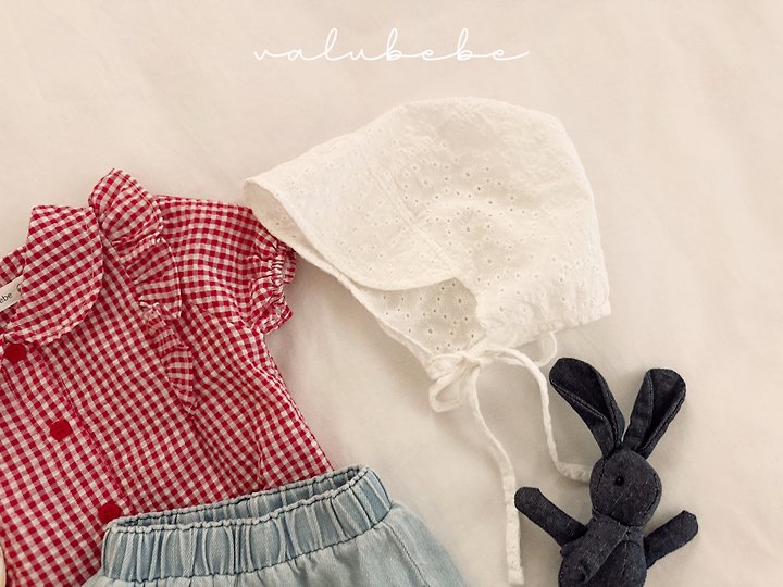 Valu Bebe - Korean Baby Fashion - #onlinebabyshop - Heidi Brim Bonnet Hat - 9