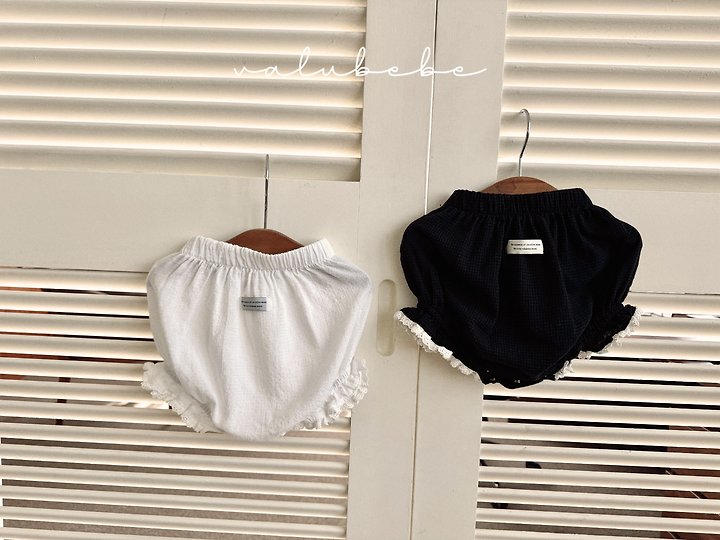 Valu Bebe - Korean Baby Fashion - #onlinebabyboutique - Embossed Lace Bloomer - 4