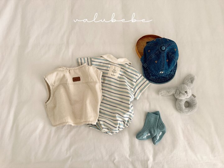 Valu Bebe - Korean Baby Fashion - #onlinebabyshop - Jerry Collar Suit - 10