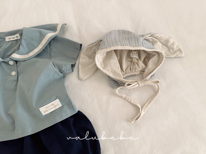 Valu Bebe - Korean Baby Fashion - #onlinebabyshop - Sailor Button Blouse - 12