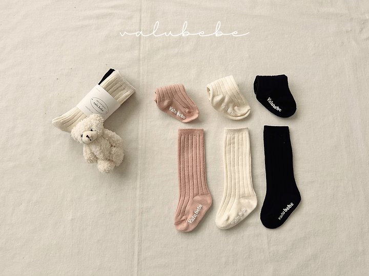 Valu Bebe - Korean Baby Fashion - #smilingbaby - Daily Ribbed Socks 2