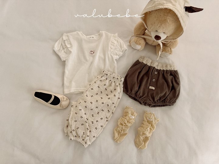Valu Bebe - Korean Baby Fashion - #smilingbaby - Eco Wing Puff Tee - 12