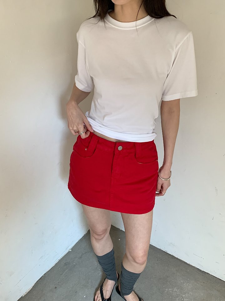 Vive L - Korean Women Fashion - #momslook - Mini Pants Skirt - 11