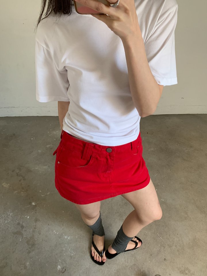 Vive L - Korean Women Fashion - #momslook - Mini Pants Skirt - 5