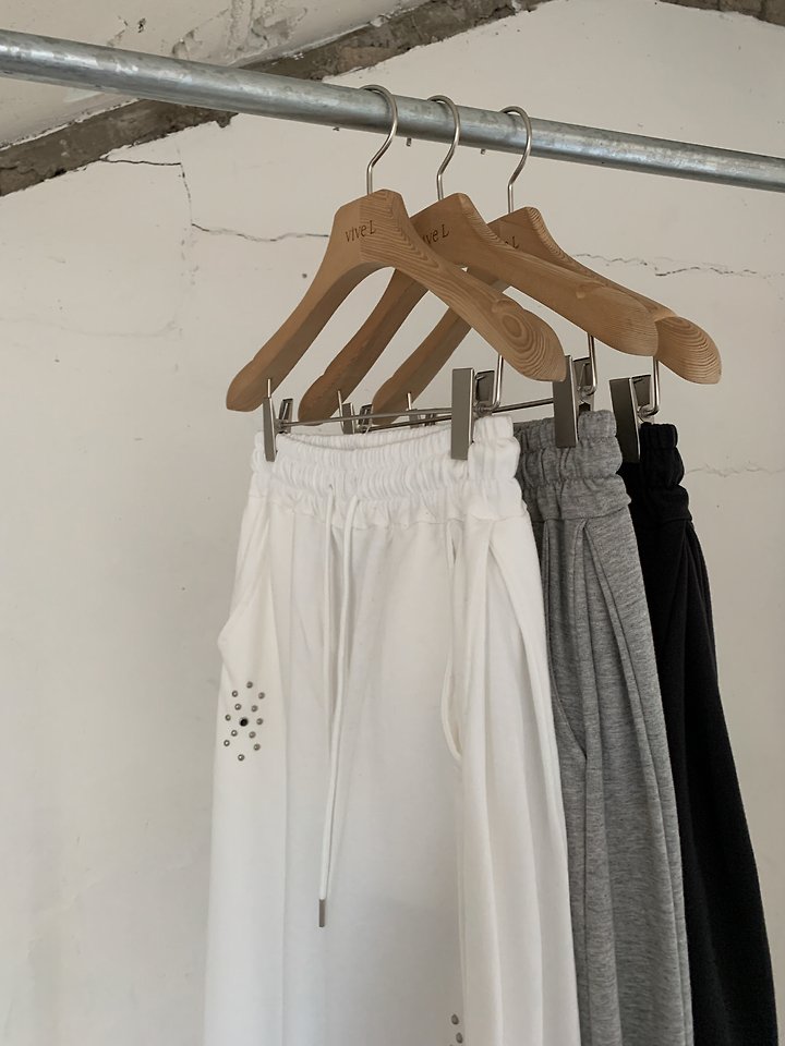 Vive L - Korean Women Fashion - #thelittlethings - Milk Stud Pants - 4