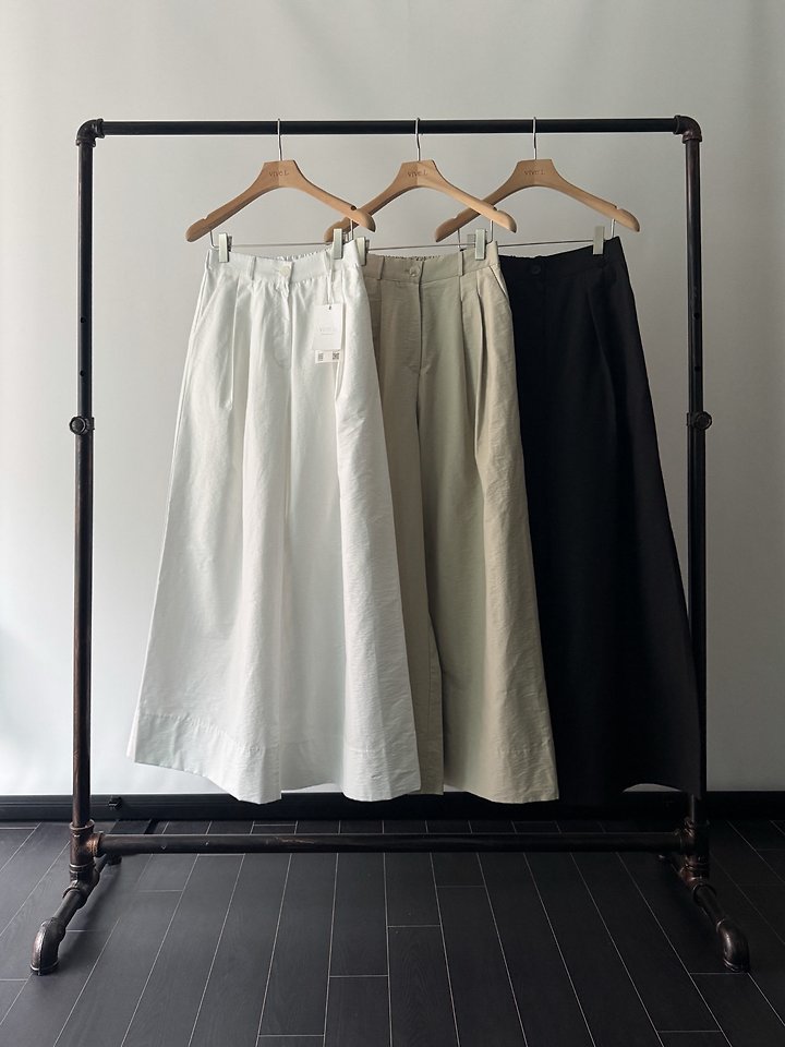 Vive L - Korean Women Fashion - #momslook - Alo Wide Pants