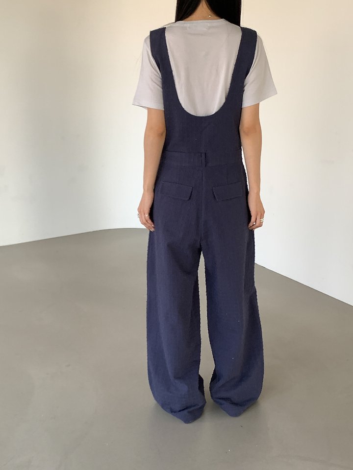 Vive L - Korean Women Fashion - #momslook - Punching Jumpsuit - 8