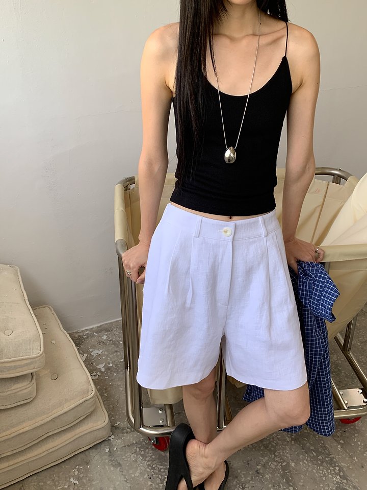 Vive L - Korean Women Fashion - #thelittlethings - Waffle Strap Sleeveless Top - 6