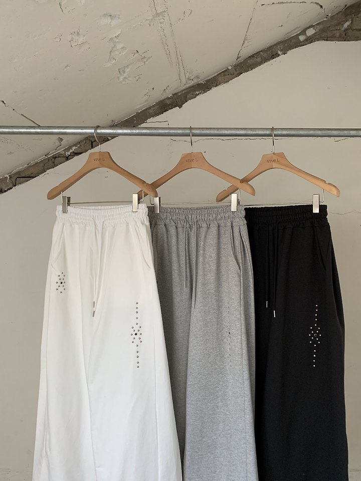 Vive L - Korean Women Fashion - #thelittlethings - Milk Stud Pants - 3