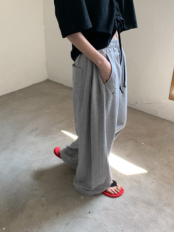Vive L - Korean Women Fashion - #womensfashion - Milk Stud Pants - 9