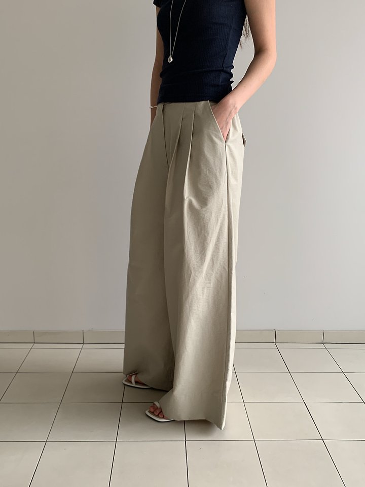 Vive L - Korean Women Fashion - #womensfashion - Alo Wide Pants - 10