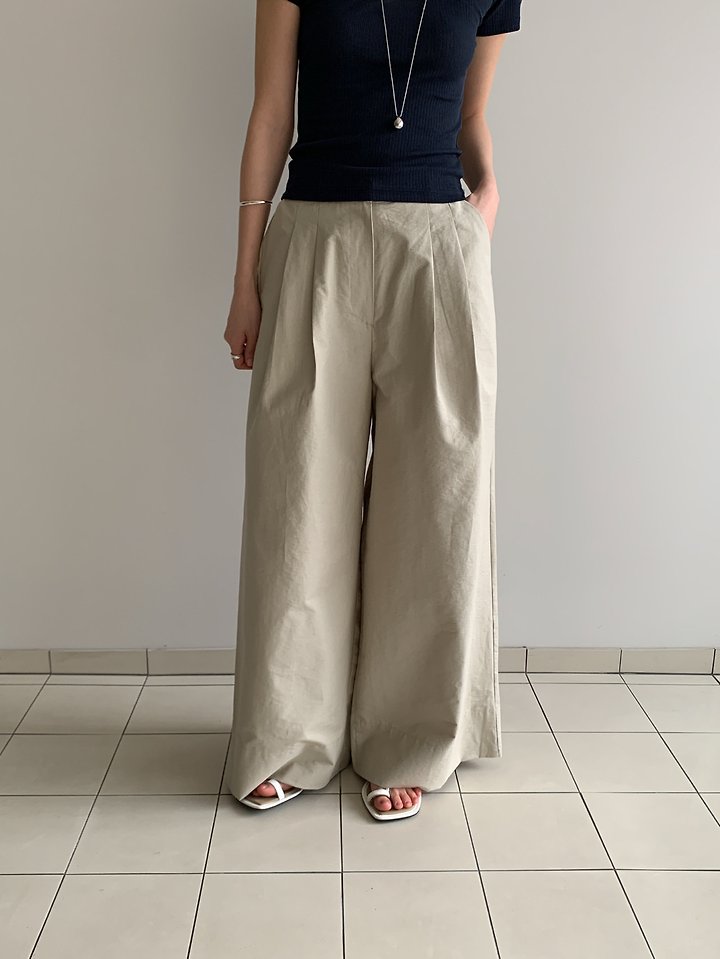 Vive L - Korean Women Fashion - #womensfashion - Alo Wide Pants - 8