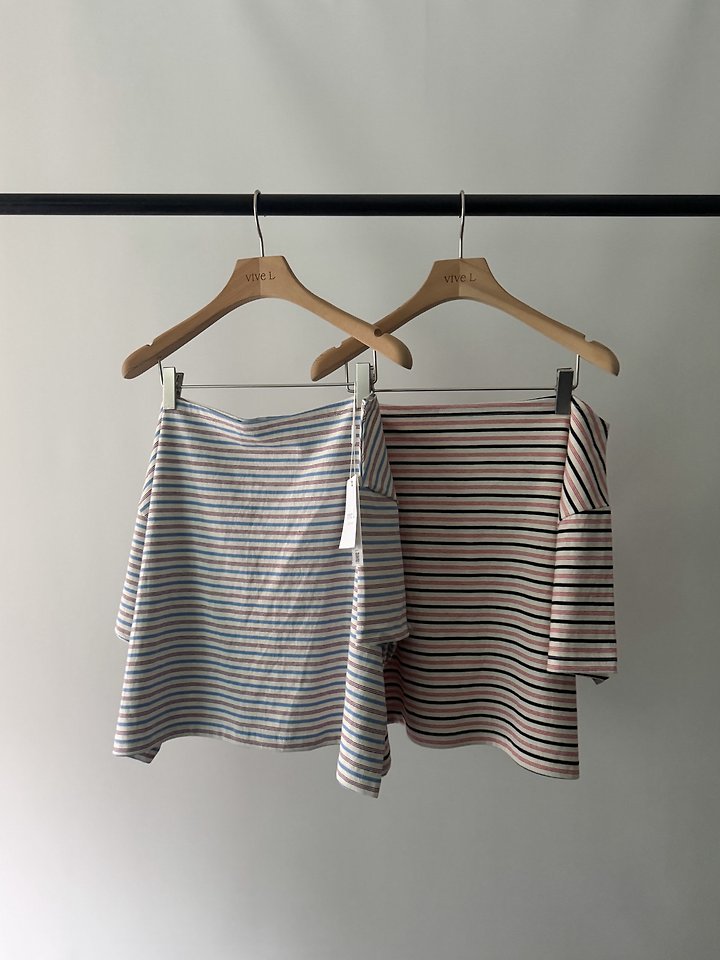 Vive L - Korean Women Fashion - #womensfashion - ST Off-Shoulder Tee