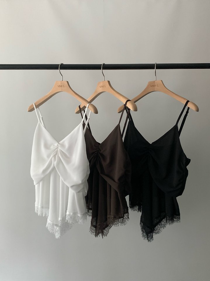 Vive L - Korean Women Fashion - #womensfashion - Bly Sleeveless Top