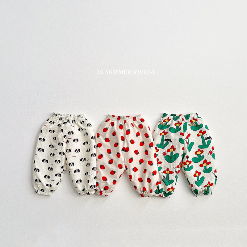 Vivid I - Korean Children Fashion - #Kfashion4kids - Summer Pattern Loose Pants - 5