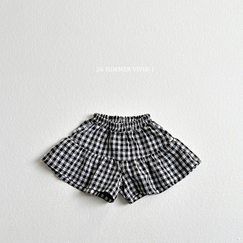 Vivid I - Korean Children Fashion - #Kfashion4kids - Flare Skort - 6