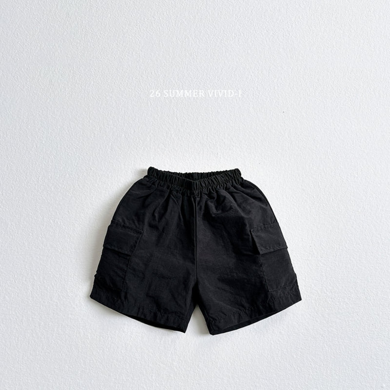 Vivid I - Korean Children Fashion - #Kfashion4kids - Nylon Cargo Shorts - 5