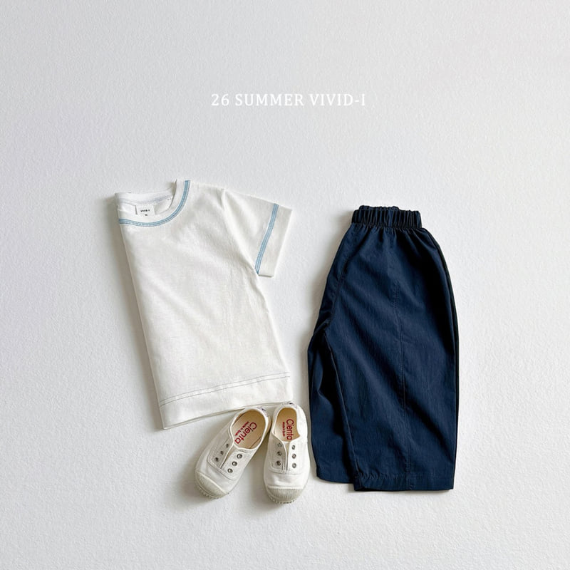 Vivid I - Korean Children Fashion - #Kfashion4kids - Silket Rib Short Sleeve Tee - 11
