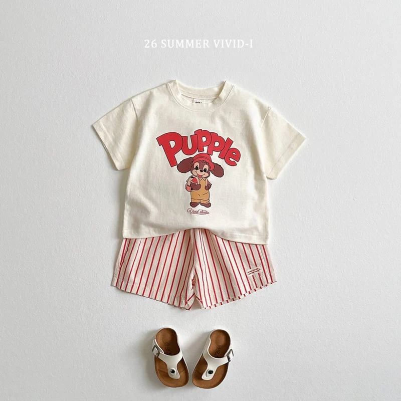Vivid I - Korean Children Fashion - #childofig - Point Label Shorts - 8