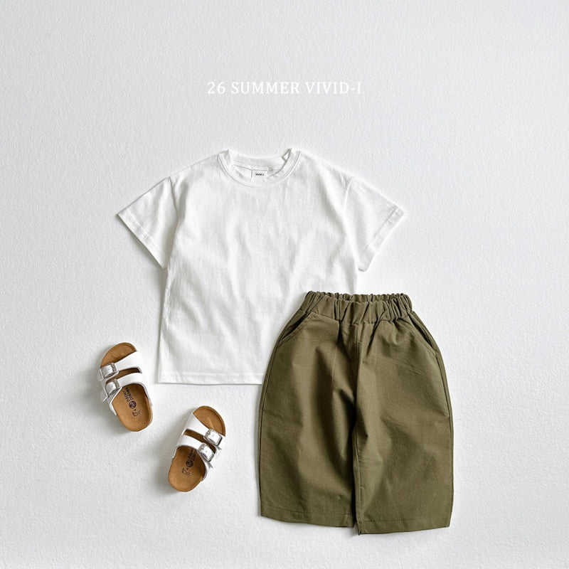 Vivid I - Korean Children Fashion - #childofig - Summer Oversized Short Sleeve Tee - 7