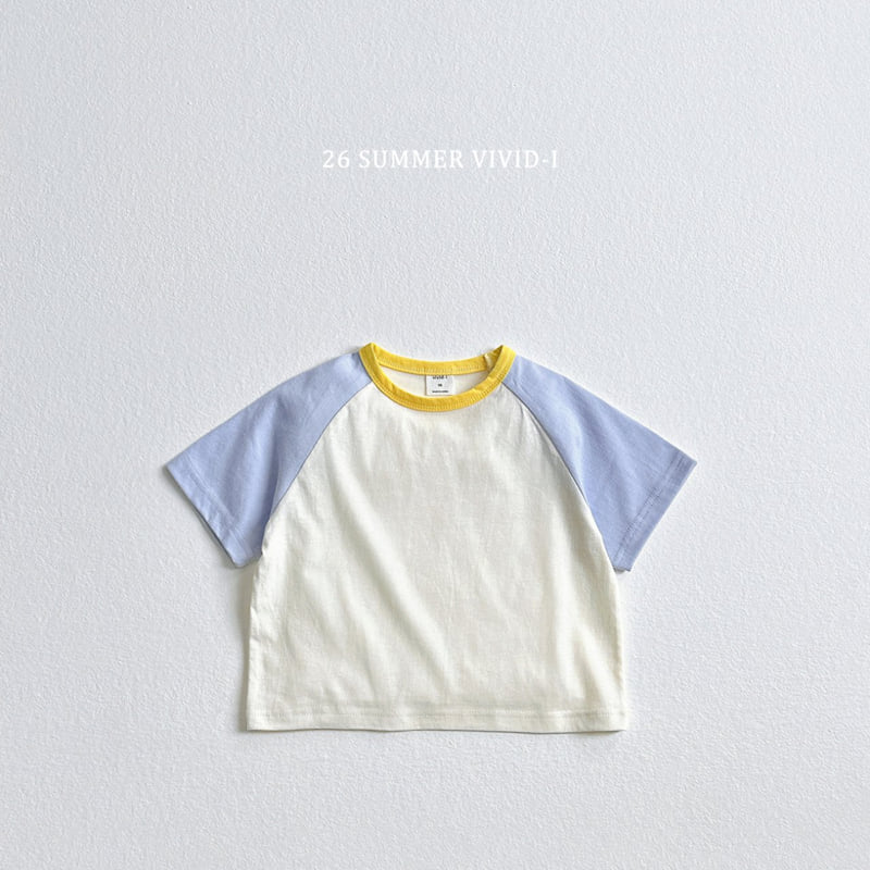 Vivid I - Korean Children Fashion - #childofig - Essential Raglan Short Sleeve Tee - 3