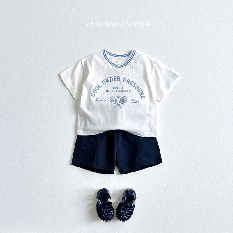 Vivid I - Korean Children Fashion - #childofig - V-Neck Tennis Set - 10
