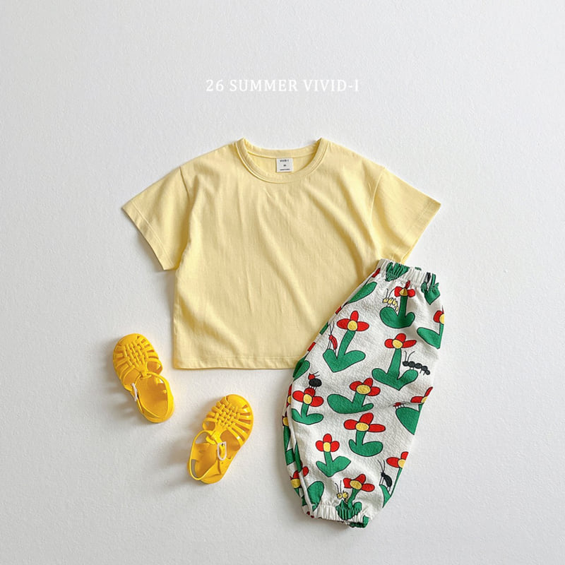 Vivid I - Korean Children Fashion - #childrensboutique - Summer Pattern Loose Pants - 12