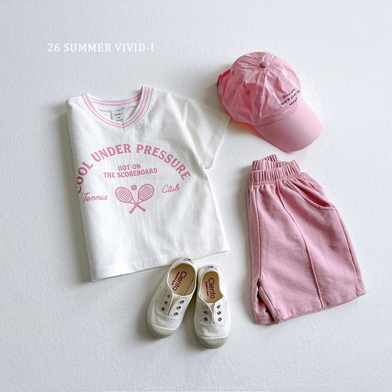 Vivid I - Korean Children Fashion - #childrensboutique - Pintuck Sweat Shorts - 8