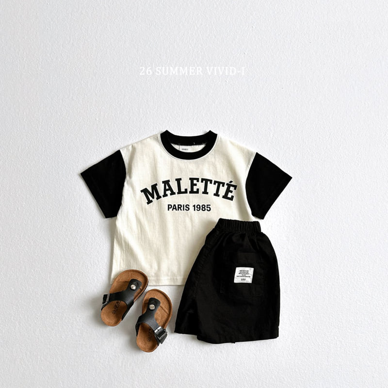 Vivid I - Korean Children Fashion - #childrensboutique - Marie Ribbed Short Sleeve Tee - 9