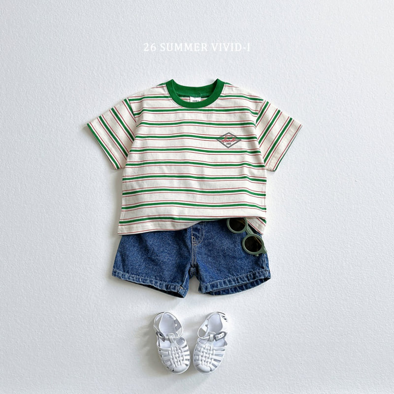 Vivid I - Korean Children Fashion - #childrensboutique - Basic Denim Shorts - 9