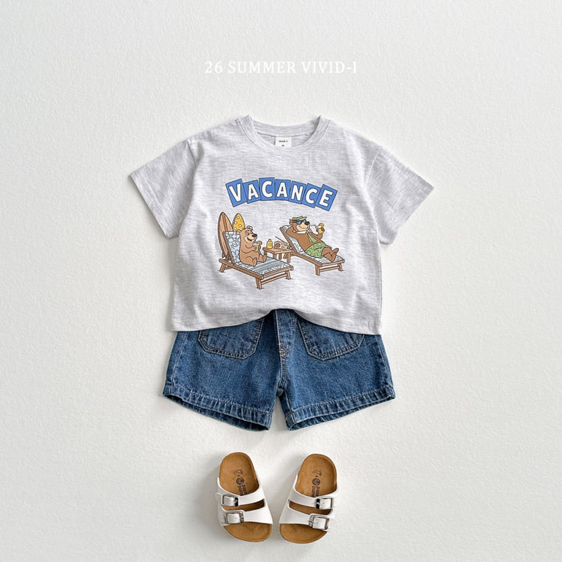 Vivid I - Korean Children Fashion - #childrensboutique - Vacation Bear Tee - 12