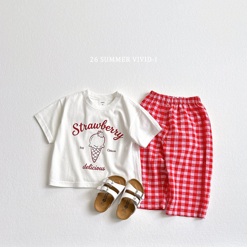 Vivid I - Korean Children Fashion - #designkidswear - Check Pants - 11